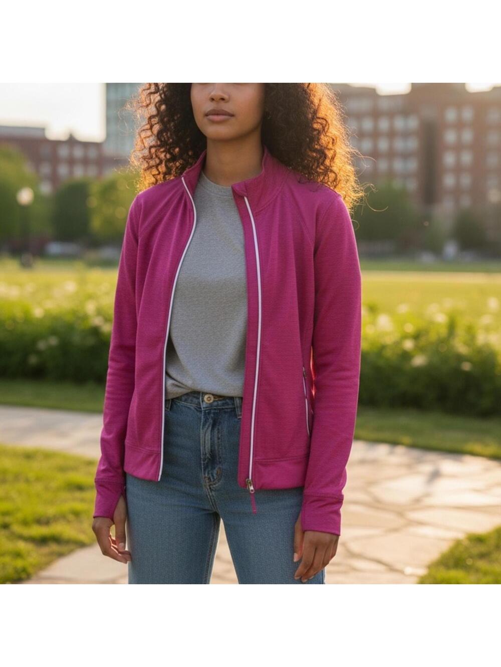 Tangerine Women's Fuchsia Jacket 497